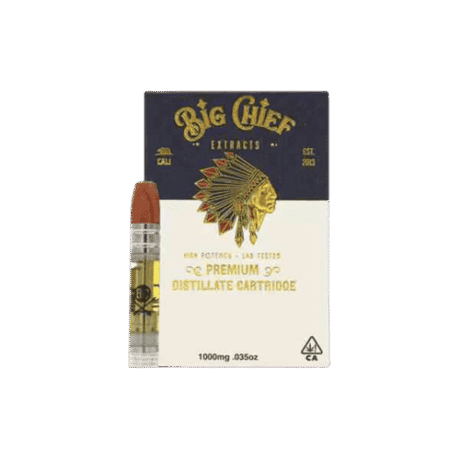 Big Chief THC Cartridge 1G – Biscotti