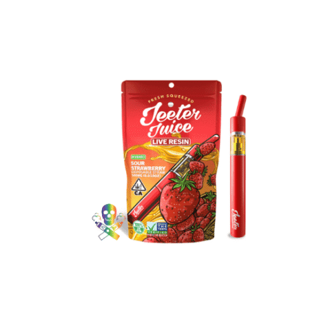 Jeeter Juice Live Resin Disposable – Sour Strawberry