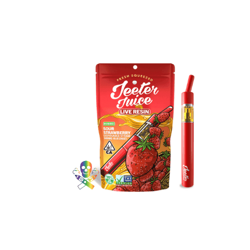 Jeeter Juice Live Resin Disposable – Sour Strawberry