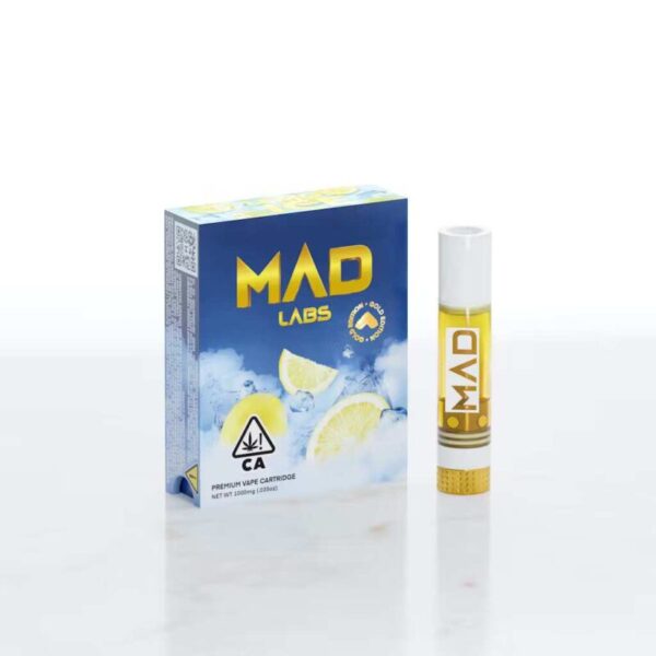 MadLabs THC Cart 1G – Lemon Ice