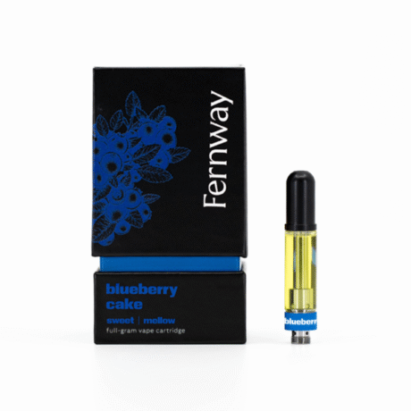 Fernway – Blueberry Cake – 1g Vape Cartridge