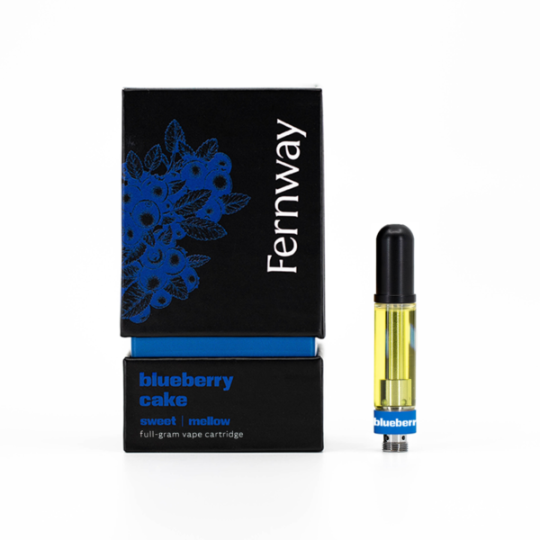 Fernway – Blueberry Cake – 1g Vape Cartridge