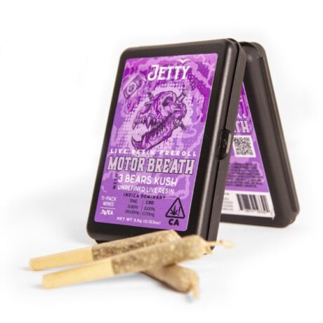 Jetty Extracts: GSC x Peanut Butter Breath UNREFINED Live Resin Infused Preroll Single (1.2g)