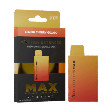 Buy Lemon Cherry Gelato MAX Disposable Vape 3g online