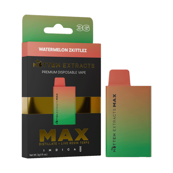 Watermelon Zkittlez MAX Disposable Vape 3g